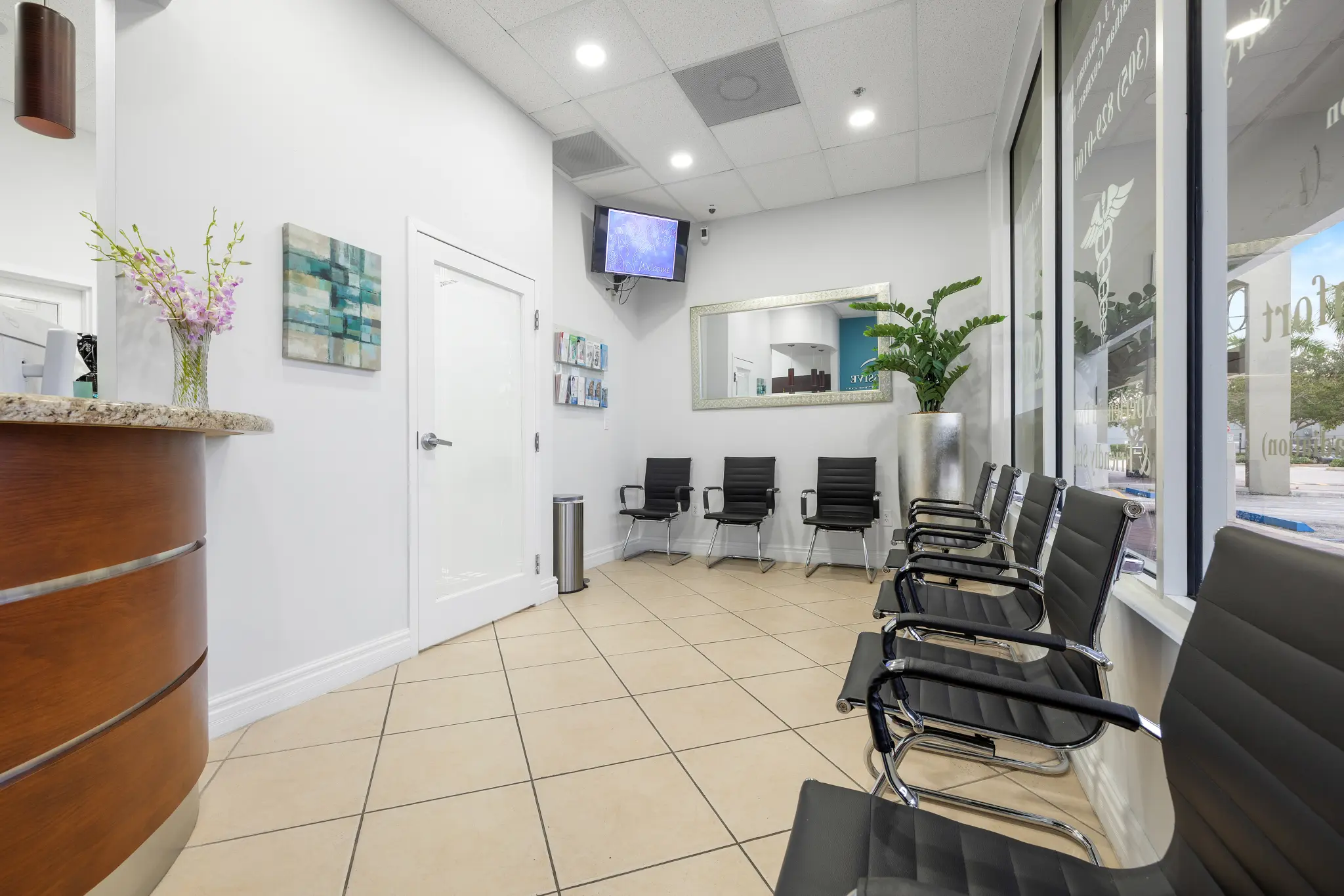 Patient area at Progressive Dental Office